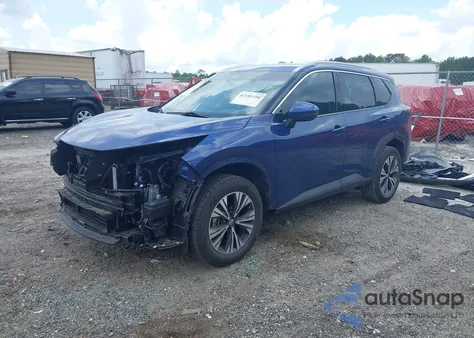 2021 Nissan Rogue Sv Fwd z USA, uszkodzony, nr VIN 5N1AT3BA6MC810252